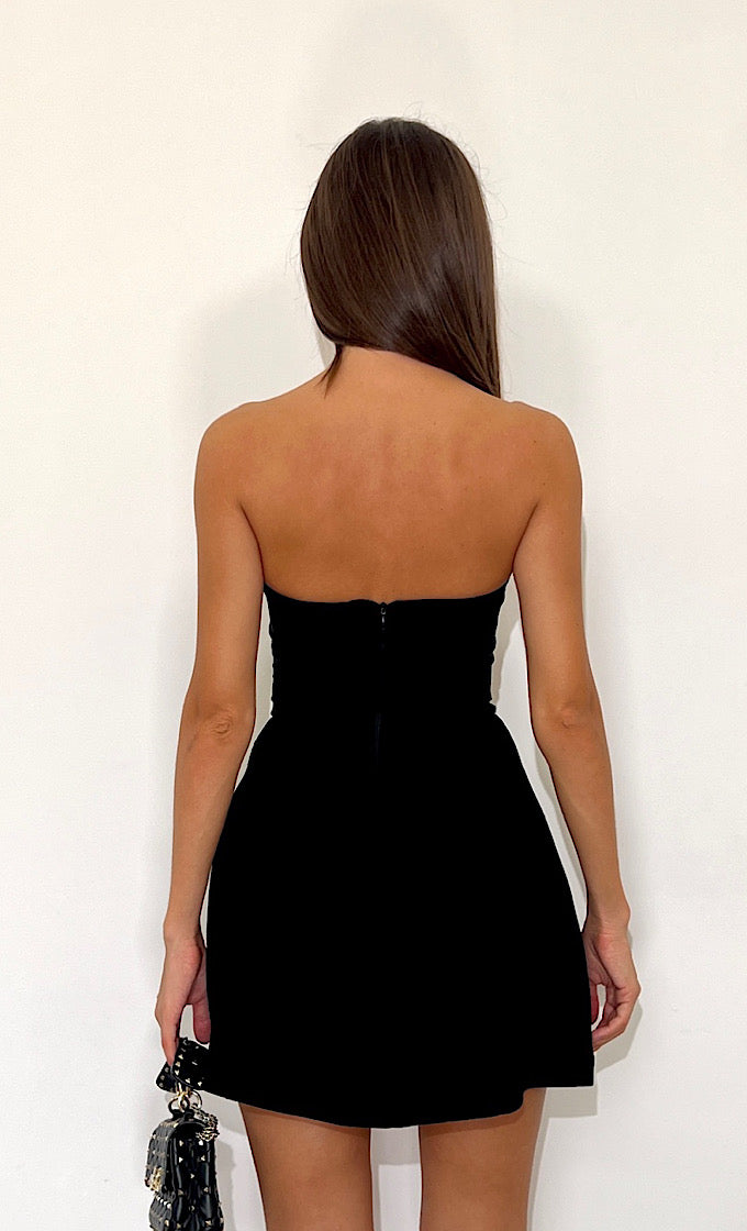 GOLDI BLACK DRESS