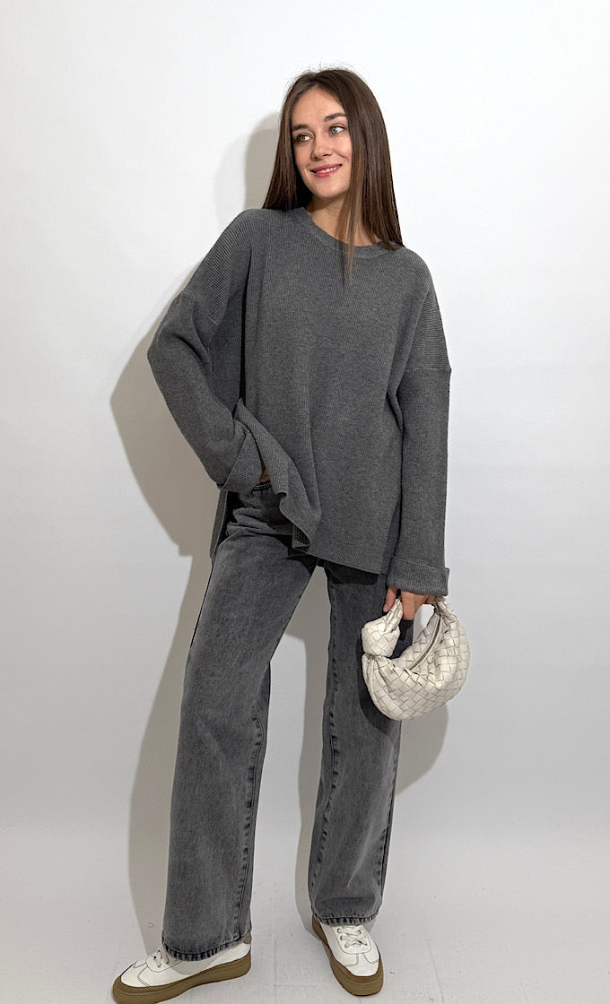 SYDNEY GRAY KNIT 