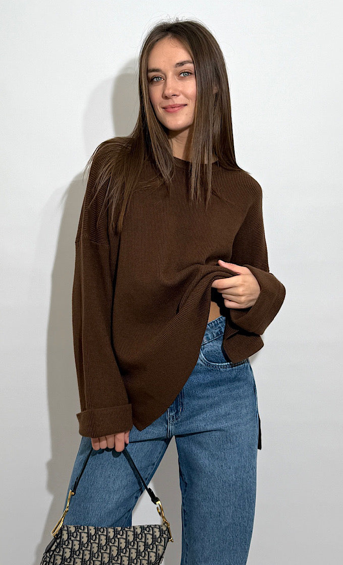 SYDNEY BROWN KNIT  