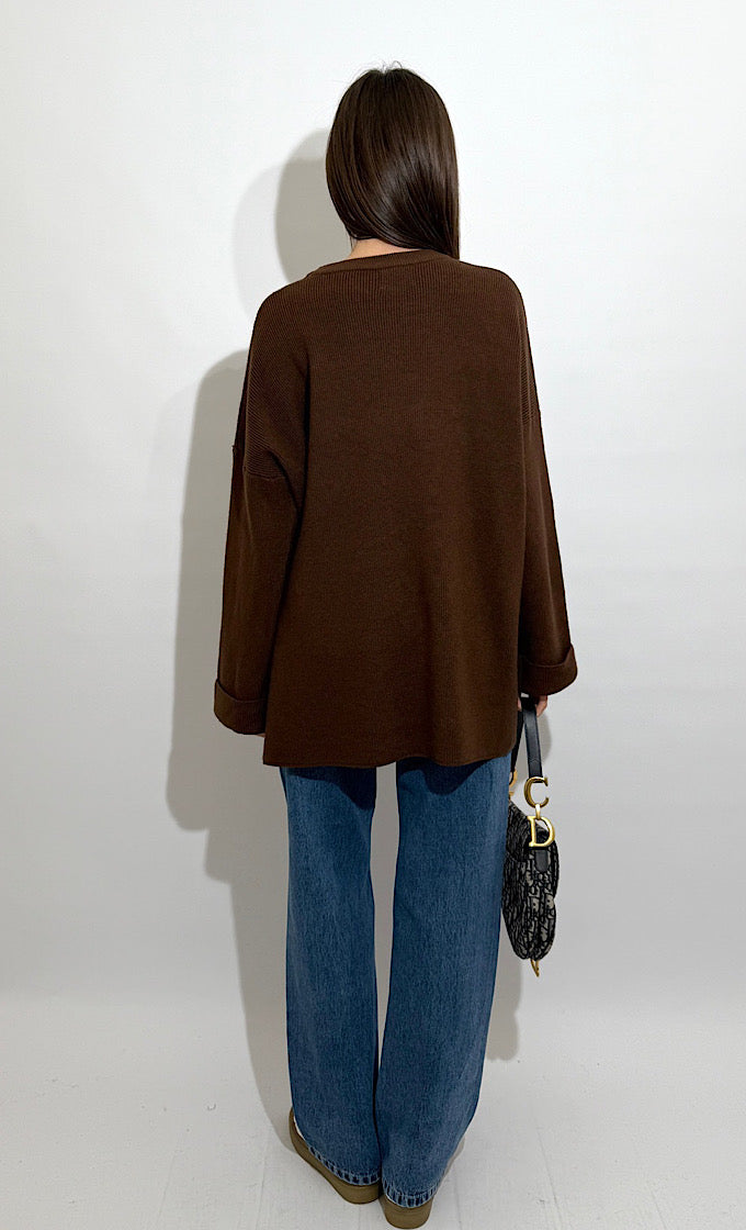 SYDNEY BROWN KNIT  