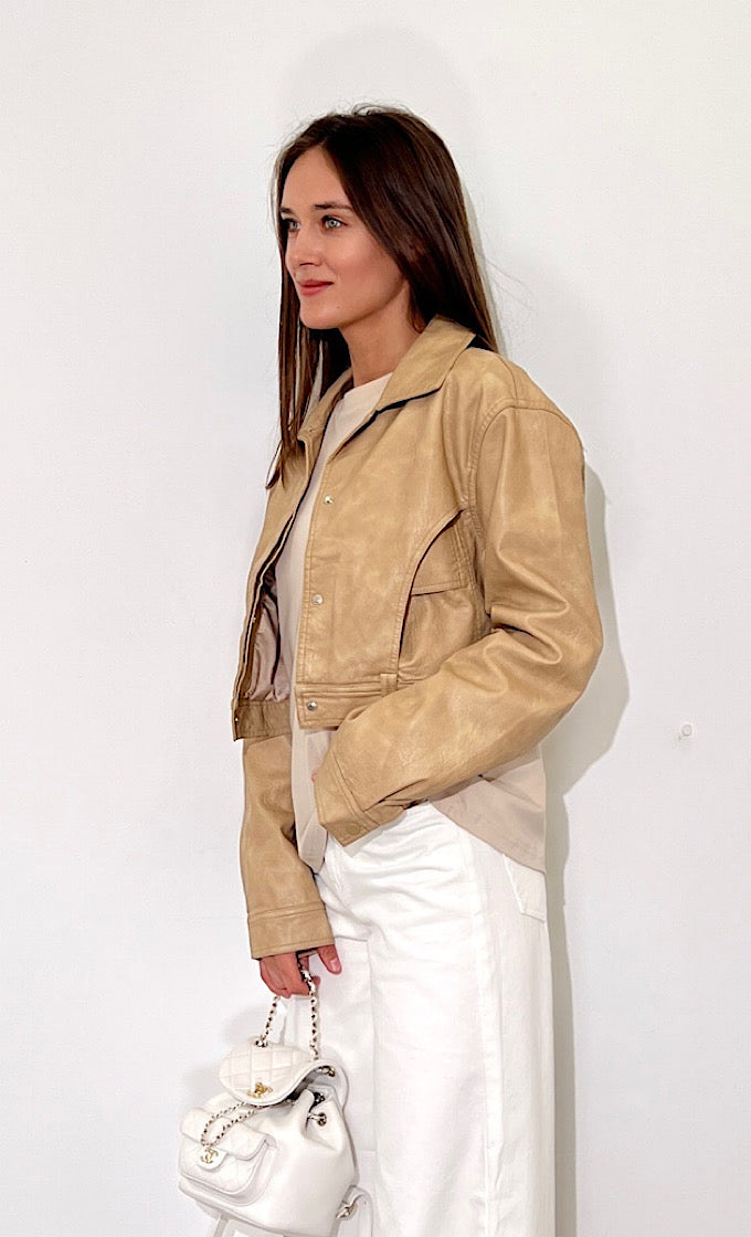 CONNOR CAMEL JACKET 