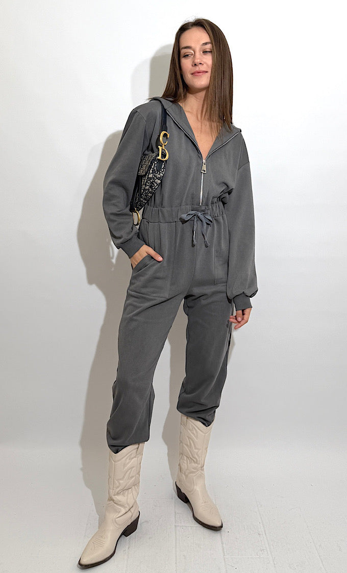 CAESAR GRAY OVERALLS 