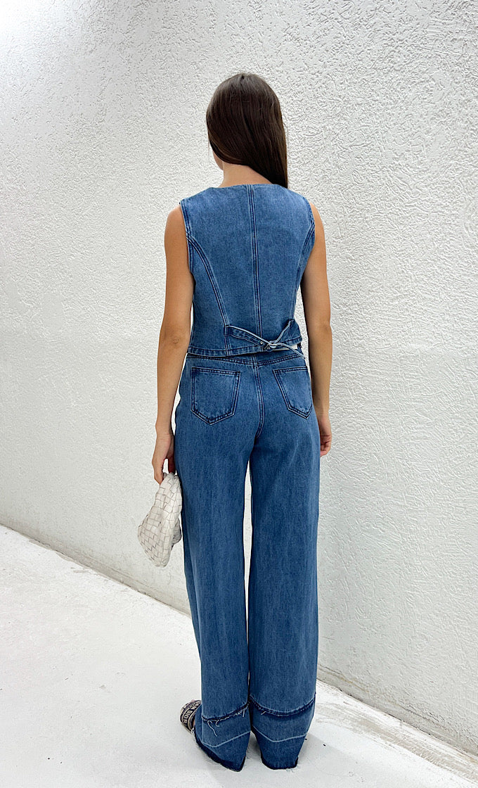 Kora Denim Suit