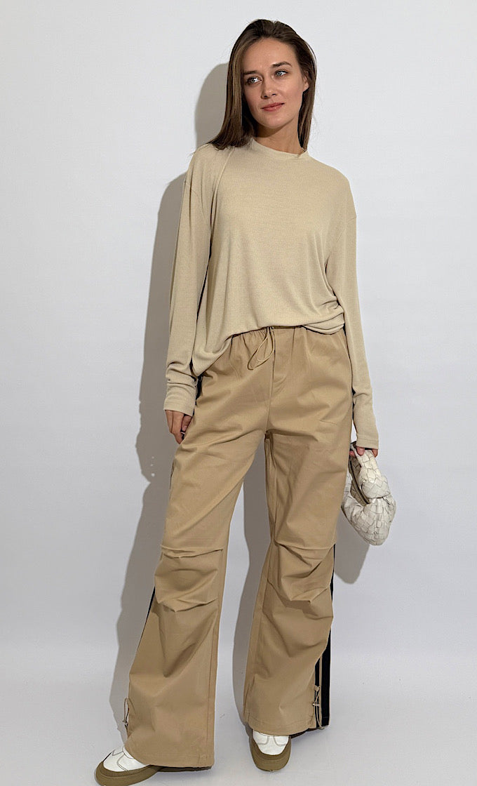 ANTONIO CAMEL PANTS 