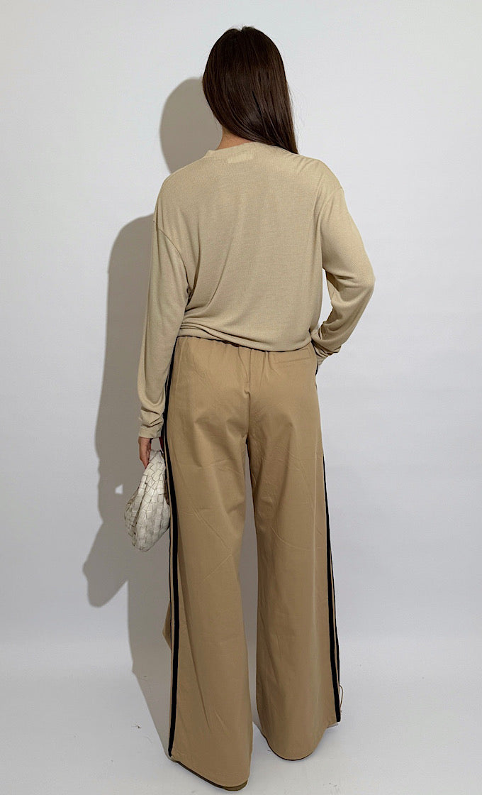 ANTONIO CAMEL PANTS 