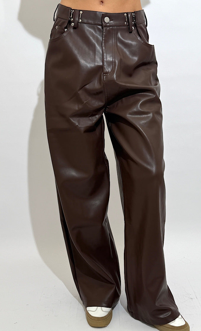  MORI Brown pants