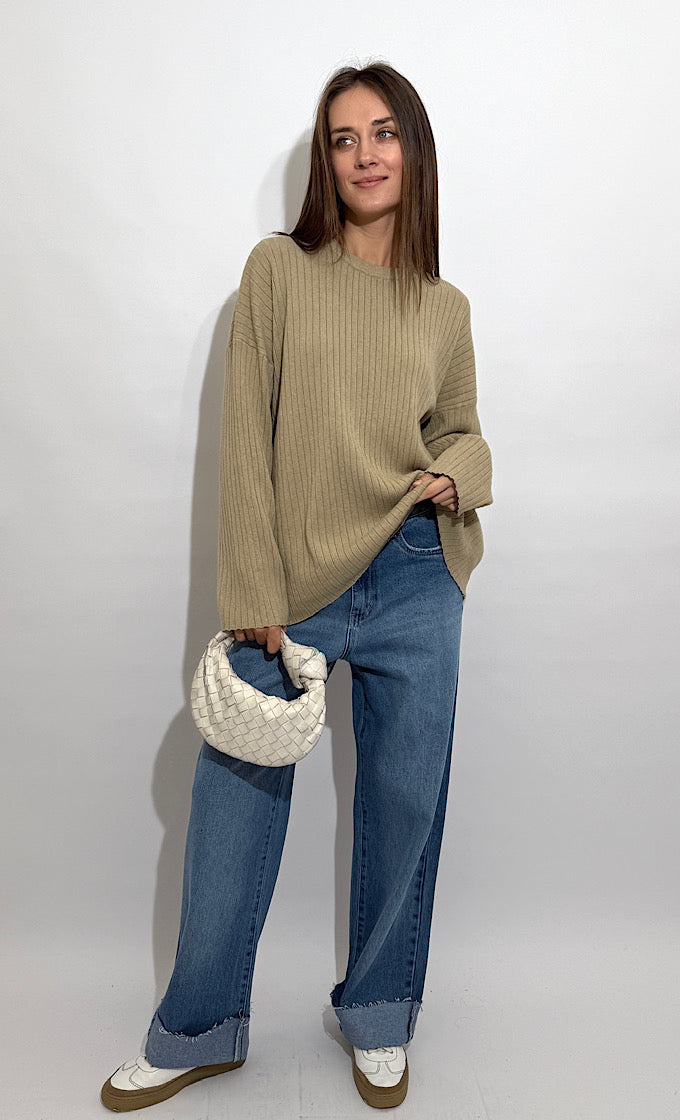 sasha Green knit