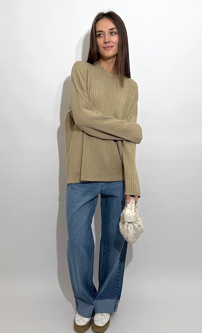 sasha Green knit