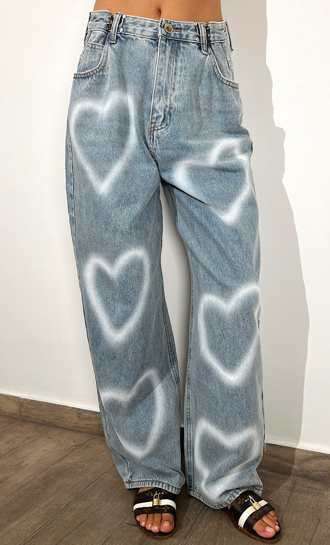 Amor blue jeans